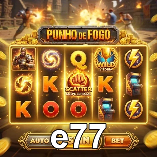 Tela de login e77 no celular com acesso rápido seguro